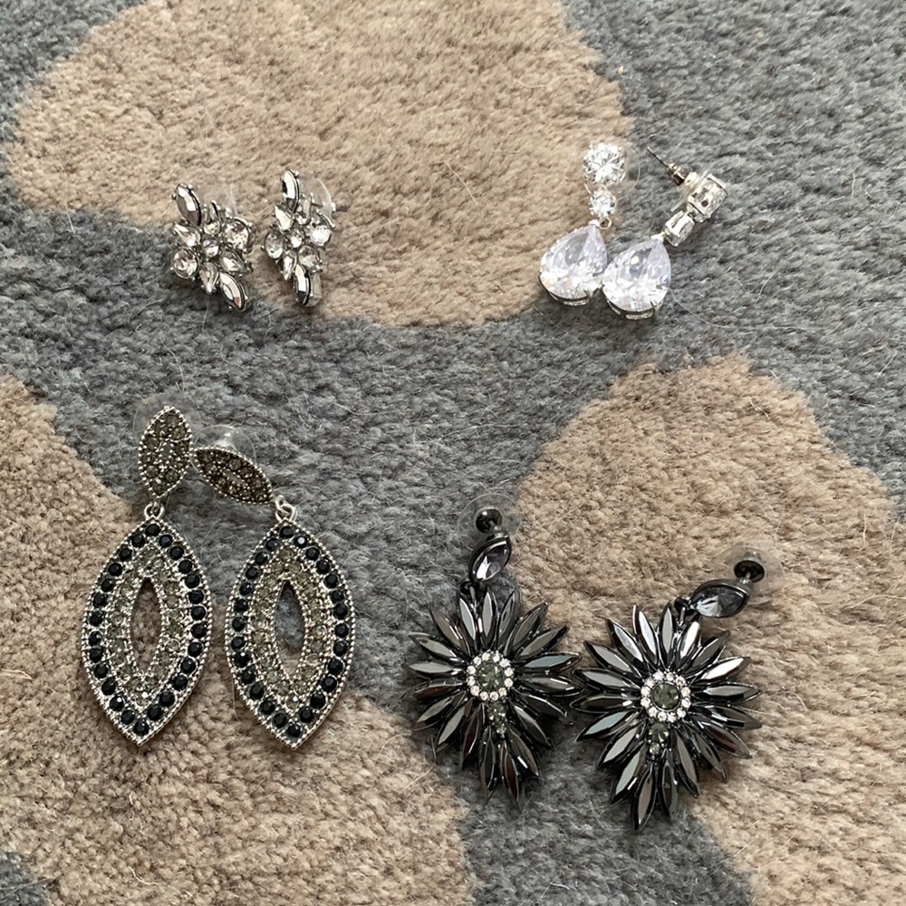 Silver earrings - multiples